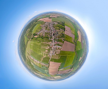 Letecké fotky obce rok 2020