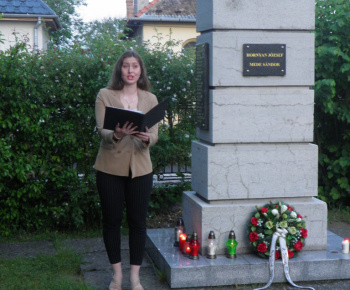Kladenie venca na 100.výročie Trianonu - Koszorúzás Trianon 100.