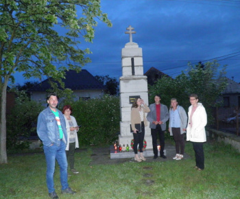 Kladenie venca na 100.výročie Trianonu - Koszorúzás Trianon 100.
