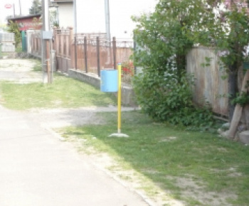 Výroba a rozmiestnenie 40ks smetných košov v obci za účelom efektívnejšieho dodržiavania verejnej čistoty
