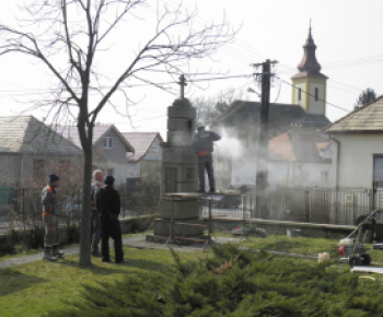 Investičné projekty a opravy / Rekonštrukcia pomníka I.a II.svetovej vojny - rok 2018 - foto