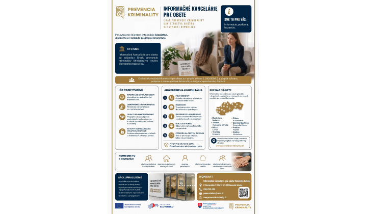 PREVENCIA KRIMINALITY - INFORMAČNÉ KANCELÁRIE PRE OBETE